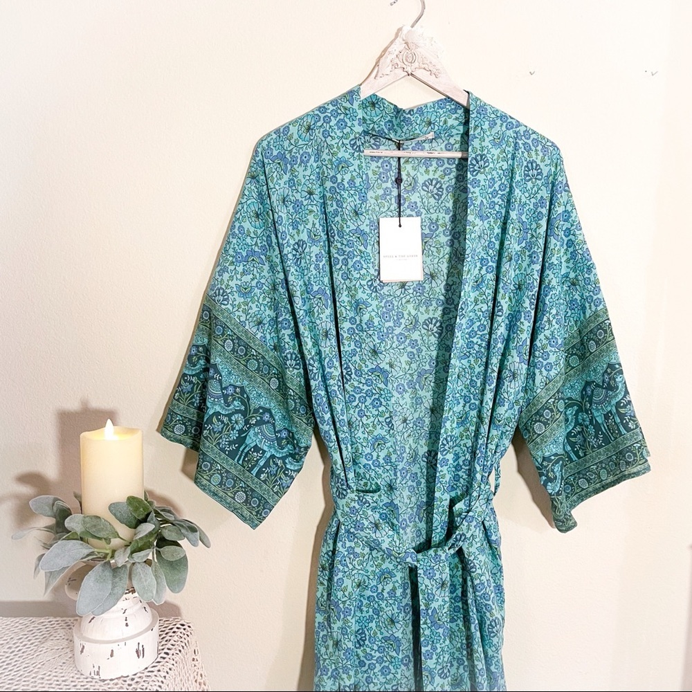 NWT Spell Sundown Maxi Robe / Kimono